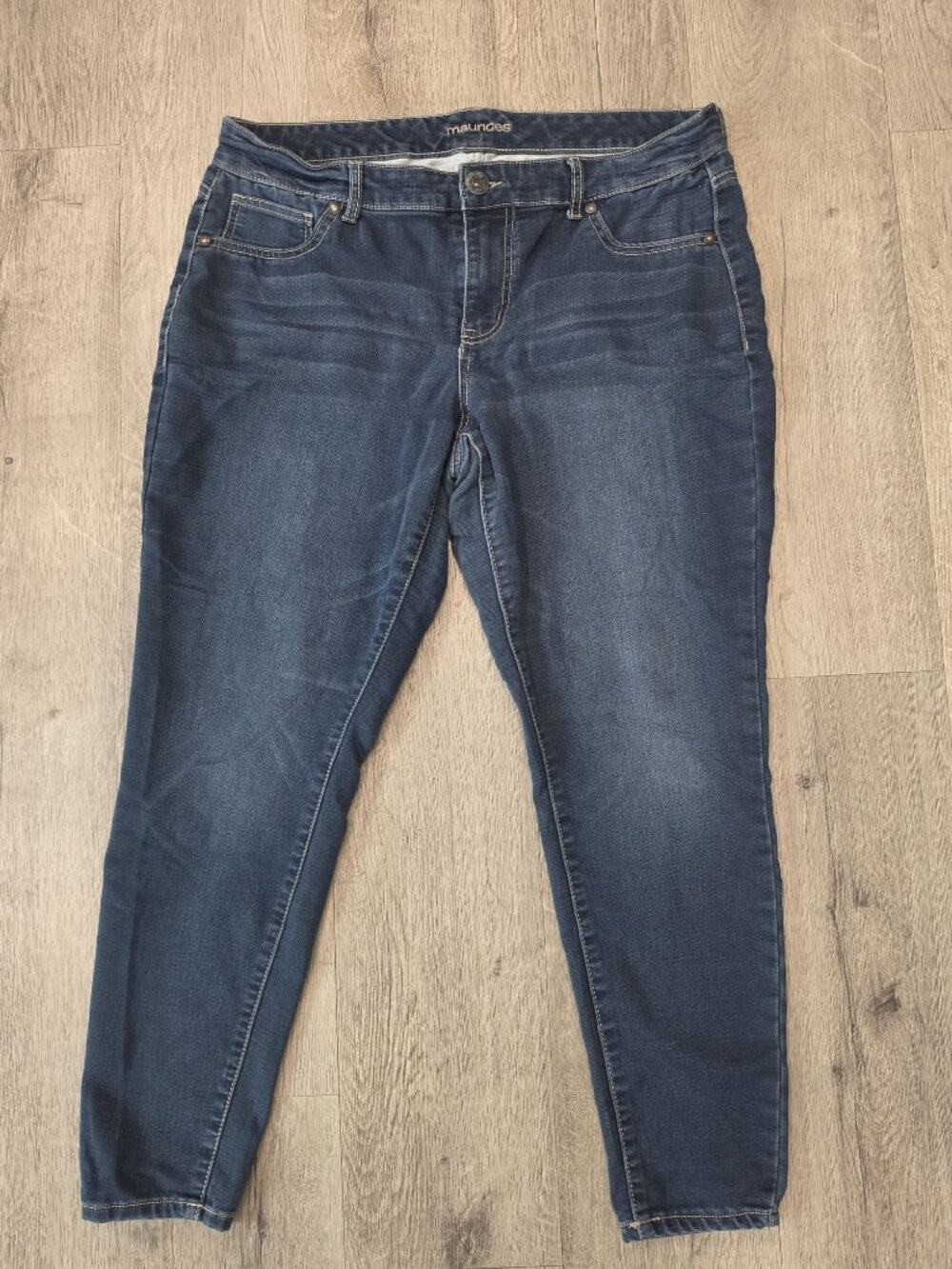 Maurices Women's 18W Regular Blue Stretch Denim Jeans